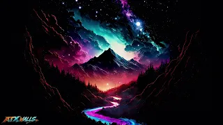 Cosmic Mountain OLED 4K Ultra Animated Live Wallpaper