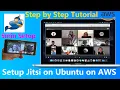 Setup Jitsi Meet Server on Ubuntu on AWS
