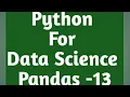 Python for Data Science - Course for Beginners Learn Python Pandas Interpolate Part-13