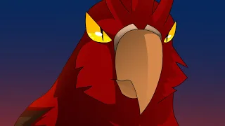 Red bird meme except it s animated