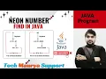 Neon Number in Java Java Program to Check Neon Number Explained with Example