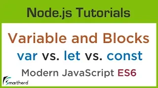 Variables and Blocks var vs let vs const Modern JavaScript ES6 2