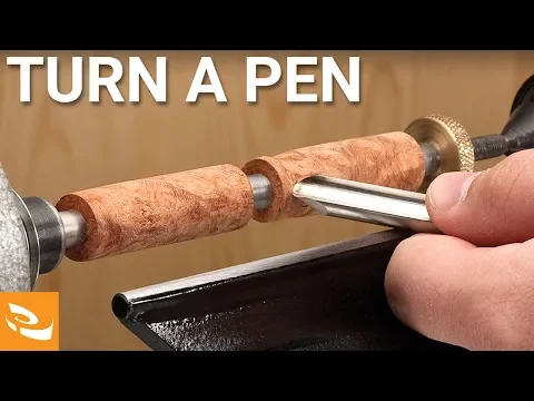 Turning a Pen on a Lathe