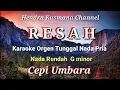 Download Lagu RESAH Cepi Umbara||Nada Pria