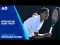 Lorenzo Sonego hits a RIDICULOUS shot Australian Open 2025
