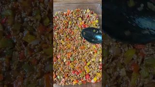 وصفة لذيذة من البطاطا واللحمة المفرومة فطيرة الراعي لحم فطيره بهار وصفة 