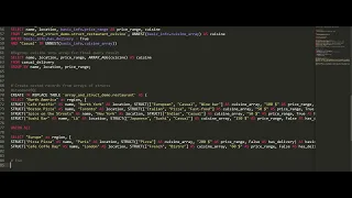 2 Google BigQuery Array a k a repeated field Struct a k a nested field for beginners