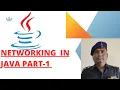 PART1 JAVA NETWORKING INTRODUCTION ZOOM FREE CLASS CONDUCTED ON 02 DEC 23