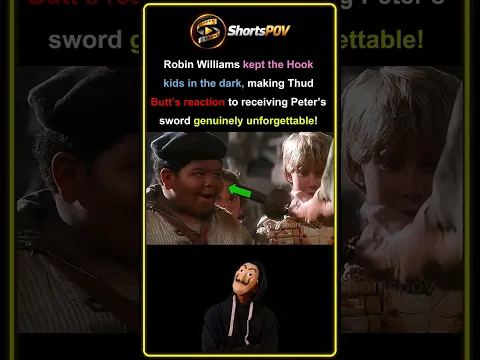 Robin Williams’ Secret Made This Hook Scene Unforgettable! 🥹⚔️ #movie