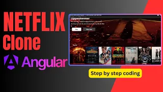 Netflix clone using Angular Netflix app project in Angular