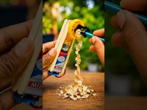 pencil ✏️ chilne ka best jugad project #ytshorts #experiment #rjexperiment #pulllist