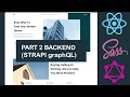 Part 2 React Js Fullstack Real Estate Web application React Grap L Sass Modules Strapi