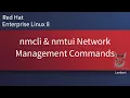 nmcli nmtui Network Management Commands RHEL8 RHEL9