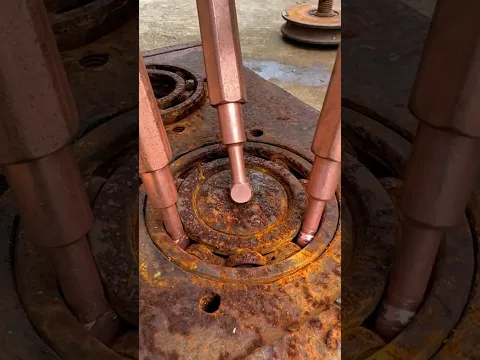 Remove a rusted, old nut using this method