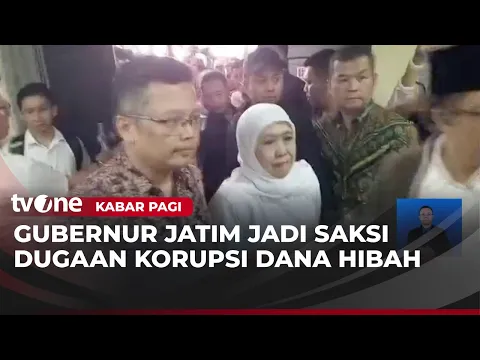 Gubernur Jatim Khofifah jadi Saksi Korupsi Dana Hibah
