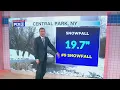 NYC sees Top 10 snowfall in recorded history