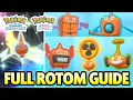How to Get ROTOM and CHANGE ROTOM FORMS Secret Room in Pokemon Brilliant Diamond Shining Pearl