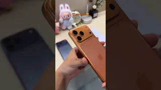 فتح علبة ايفون 17 برو ماكس البرتقالي الجديد Iphone 17 Pro Max Unboxing Iphone17 Iphone17promax 