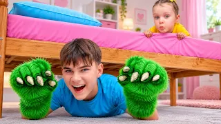 What’s Hiding Under the Bed? Ivan Wants to Be the Best Big Brother to Dasha! 💛