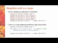 11 Java Programs of do while and for loops using NetBeans software
