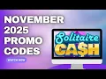 Solitaire Cash Promo Codes November 2025 Free Gems Bonus Money Latest Working Codes