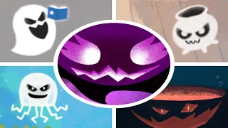 Magic Cat Academy 1 2 3 All Bosses Google Doodle Halloween