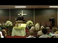 The Memorial Service of Ora Bertile Adams