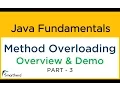 Java Method Overloading Polymorphism Part-3 Java Tutorial for Beginners 3