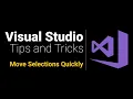 Visual Studio Quick Tips Move Lines with a Single Keypress
