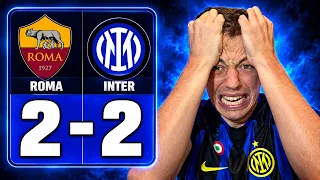 PERCHÉ?! POSSIAMO VINCERE TUTTO, MA CONTINUIAMO A REGALARE GOL! | ROMA-INTER 2-2