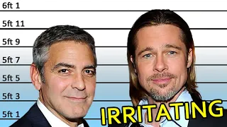 Brad Pitt s Height is IRRITATING