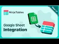 Google Sheets Integration With Ninja Tables