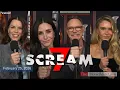 SCREAM 7 premiere Neve Campbell Courteney Cox Matthew Lillard Isabel May cast - February 25 2026