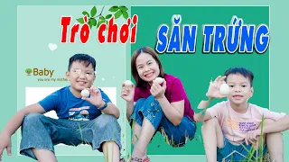 TRÒ CHƠI SĂN TRỨNG SOCOLA | Trải Nghiệm Săn Trứng Ngoài Đồng ❤ BonBon TV ❤