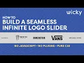 Build a Seamless Infinite Logo Slider with Pure CSS