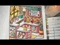 Color With Me Little Corner by Coco Wyo using Ohuhu Alcohol Markers