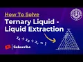 How To Solve Ternary Liquid-Liquid Extraction Systems Super Easily