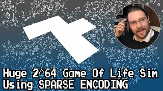 Huge 2 64 Conway s Game Of Life Sim using Sparse Encoding