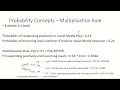 Predictive Analytics Probability Concepts