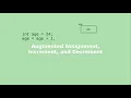 Chapter 3 Augmented Assignment