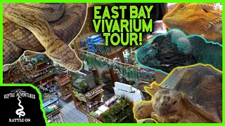 TOURING THE OLDEST AND BIGGEST REPTILE SHOP IN THE COUNTRY East Bay Vivarium