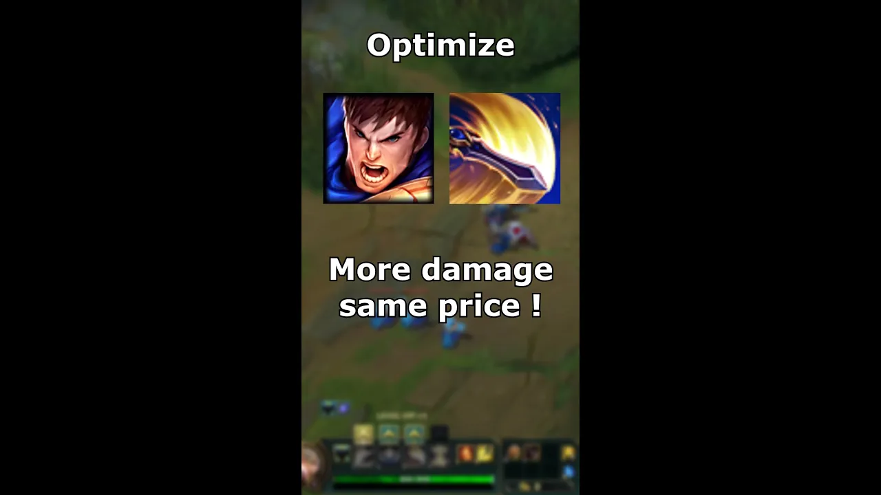 Outline Video How to Maximize Garen's E damage