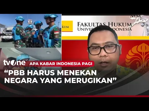 Prajurit TNI Gugur di Lebanon, Pakar: PBB Harus Minta Pertanggung Jawaban Israel