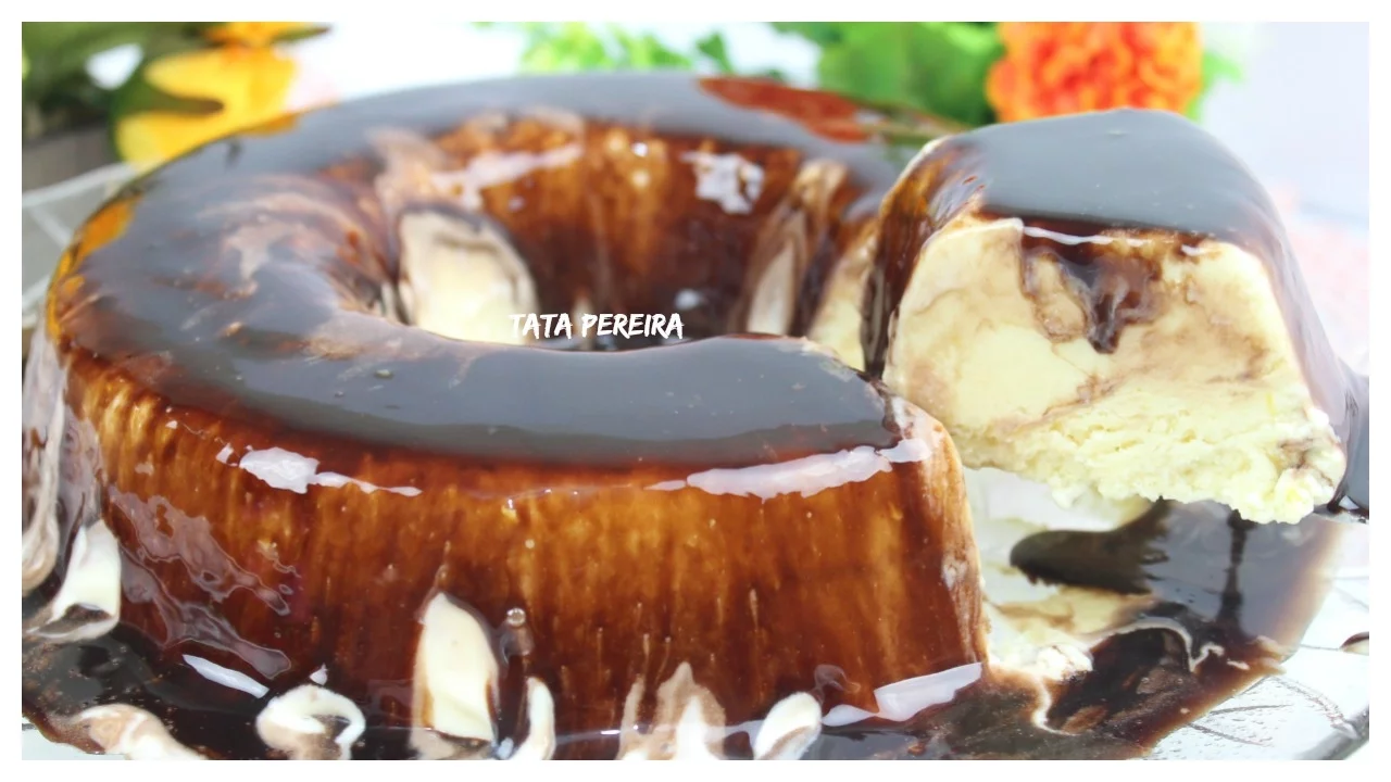 PUDIM DE COCO RÁPIDO SEM FORNO I SOBREMESA DE NATAL. 