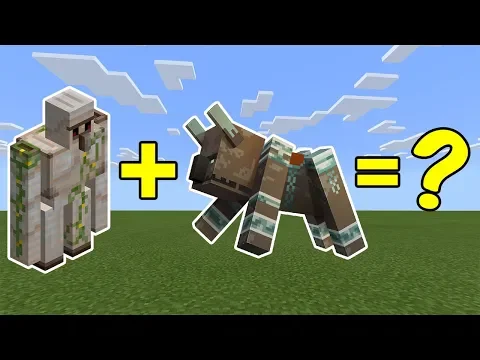 I Combined an Iron Golem and a Ravager in Minecraft Heres What Happened