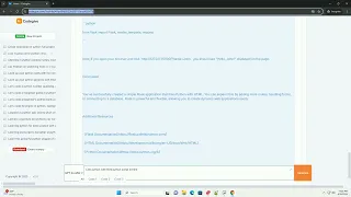 Link python with html python script in html