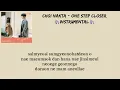 INSTRUMENTAL Choi Nakta - One Step Closer (한 걸음 가까이) My Roommate Is a Gumiho OST Part 4 | Lyrics