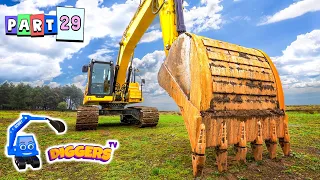 Diggers For Kids Diggers Worldwide Crawler Excavators Dump Trucks Wheel Loaders Cranes More