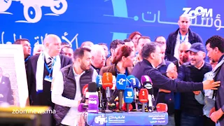 شوف كيفاش دافع وهبي على الإعلامي الرمضاني من مناضلي البام و قال خليه هذا راه صاحبي 