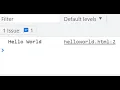 javascript hello world in less than 1 minute